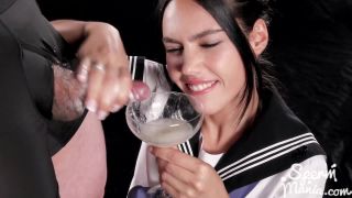 Apolonia Lapiedra Uses Her Sperm Covered Hands to Stroke Dicks - 202-1080p - Apolonia-6