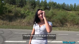 Katie Dee Firm assed hottie fucked outdoors (Brunette girls porn)-1