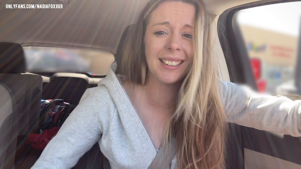 Nadia Foxx Day in the life of a Camgirl! Testing new toys in the DRIVE THRU + MALL! So Many Orgasms!!