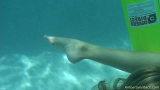 Amberathome com Double Dildo Underwater-5
