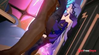 Honkai Star Rail Black Swan Sex Hentai Animation-2