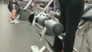 Muscular ass spotted in the  gym-0