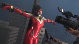 [waranlov.com] ZEOD-97 巨大ヒロイン（R） フレアレディ 破壊されたフレアタイマー - PART-ZEOD-97_JP03 | giga heroine, cosplay, コスプレ, superheroine, 女子プロレス, wrestling-2