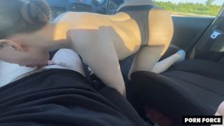 - Cute Slut With Big Natural Tits Fucked Inside My Car - ...-1