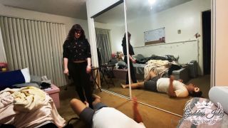 online porn clip 21 femdom sm femdom porn | Beastcage Ballbusting - Tanya beats the guy hard in the balls | fetish-0