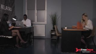 Asian Stunner Polly Pons Is So Horny She Lets Eddy Fuck Her BUTTHOLE In The Office - 4K teaser-2