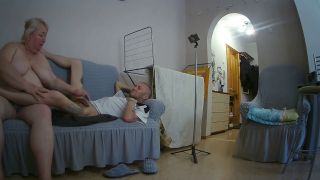 bbwsexi9 - Stepmom helps me jerk off my cock so that I cum-3