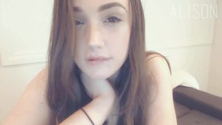 online xxx video 12 Alisonxo – My First JOI Video Let Me Help You | joi games | femdom porn chubby femdom-1