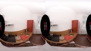 free adult clip 48 blonde glasses sex Angel Piaff & Don Diego in Czech dinner, virtual reality on blonde porn-1