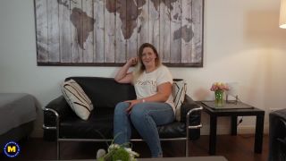 Julia Winter (EU) (36), Lando Ryder (29) - POV casting fucking and sucking with German mom Julia Winter - *-1