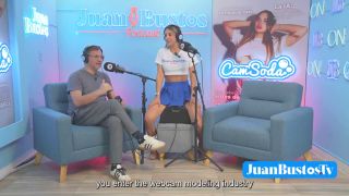 Webcam Cristina Vega WEBCAM LATINA model smashes her clitoris riding the Fuck Machine on JuanBustosPodcast-5