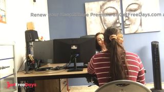 I have sex with my hot friend until I have orgasm in the office.-1