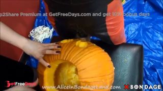 [XBondage.Porn] Alice In Bondage Land - Pumpkin Fucker Part 2 Mistress Alice-2