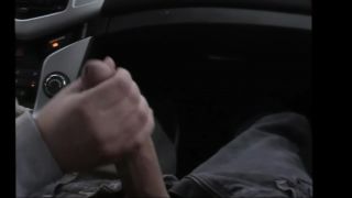 [Amateur] Car Handjob and Big Cumshot-7