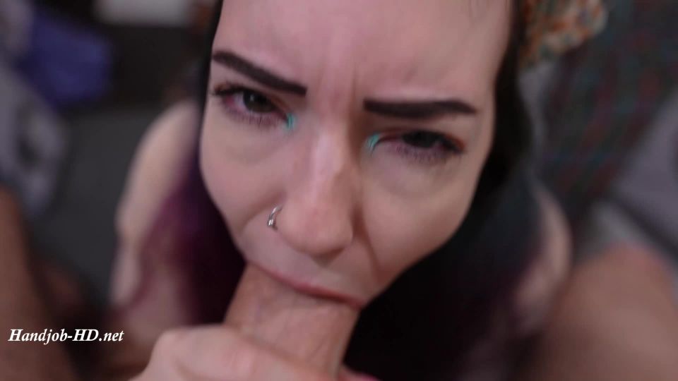 xxx clip 34 Ball Focused Face Slapping BJ ASMR – LilRedVelvet – HandJob on feet porn girl feet fetish