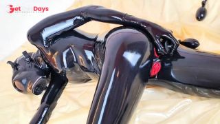 [GetFreeDays.com] ANAL-ONLY in latex catsuit with built-in vaginal and anal condoms - OnlyFans teaser Porn Leak May 2023-3