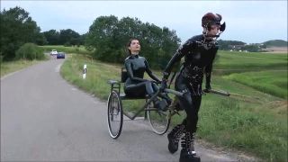 adult video clip 45 Latex Pony Outdoor. Female latex pony slave outdoor dominated by her Mistress using her whip to guide her in pulling a cart so that her owner can have fun being carried in this way on fetish porn bad breath fetish-5