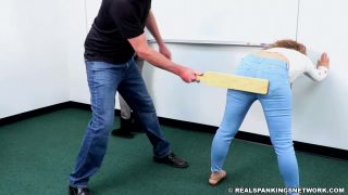 adult xxx clip 17 Real Spankings – MP4/Full HD – Cara, Kiki Cali – Pulled From Class For A Paddling (part 1) – Bent Over | real spankings | fetish porn the fetish couple-0