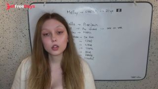 French lesson - how to pronounce French words beginner-8