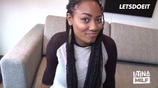 Black Babe Morelia Mazo Has Her Latina Twat Rammed Deep By BWC  LATINA.-1
