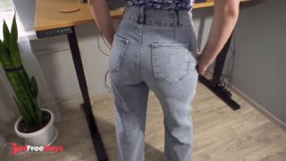 [GetFreeDays.com] Milf Secretary In High Weist Jeans Teases Her Nice Butt Sex Leak March 2023-5