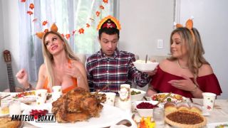Casca Akashova & Kali Roses - Another Thanksgiving Cuckold - Big Tits-1