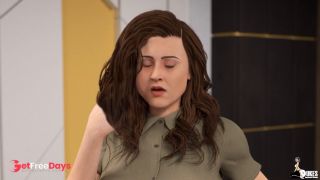 Hot Wife fucks the new black boss to save her husbands job-2