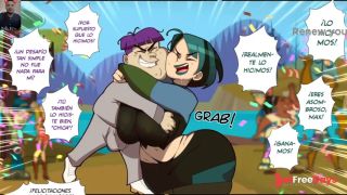 Lucky dwarf Max gives Gwens huge ass a great fuck.-1