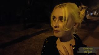 xxx video 22 Forest Whore - Sucking a real stranger's condoms eating trash and dirt. My absolutely extreme night walk on amateur porn ashley fires fetish clips-2