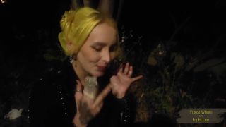 xxx video 22 Forest Whore - Sucking a real stranger's condoms eating trash and dirt. My absolutely extreme night walk on amateur porn ashley fires fetish clips-5