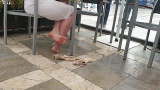 queengf90 - Public foot voyeurism.-9