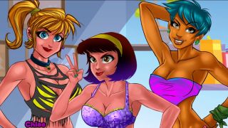 LoveSkySan - High School Days (RichyCapy) - Part 19 - Rave Party Lingerie And Boobs By LoveSkySanHentai-2