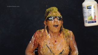 Custom Fetish - Ana Gets Dumped on with Food Messy - Fetish-4