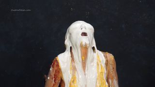Custom Fetish - Ana Gets Dumped on with Food Messy - Fetish-6