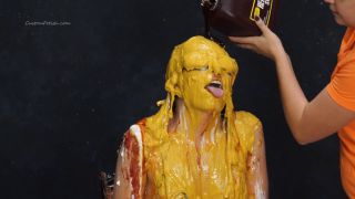 Custom Fetish - Ana Gets Dumped on with Food Messy - Fetish-8