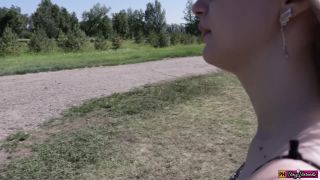 Stacy Starando Great Blowjob On A City Holidays - Public-3