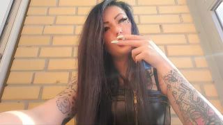 Nika - Charming Dominatrix Sexy Smokes - Smoking-7