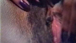 Go In Close As This Black Amateur With A Hairy Pussy Masturbates international -2