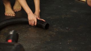 Custom Fetish - Cherri n Alejandra Vacuum Up Food - Fetish-6