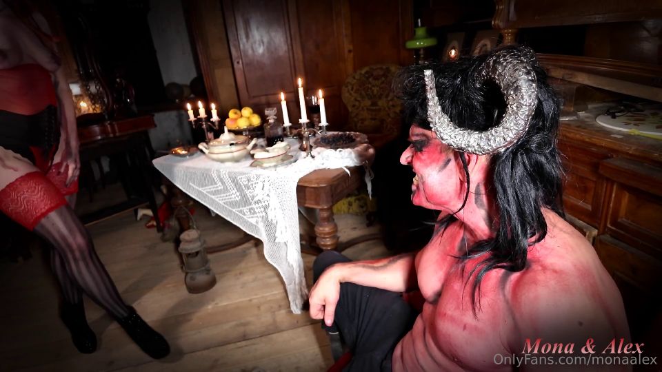 [K2S.CLUB] Miss Mona Alex - Devil And A Zombie Satisfying Their Insatiable Hunger - FullHD 1080P