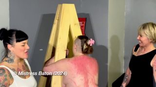  Punishment  Femdom porn Strafkamer - Whipping And Strapping A Pain Slut featuring Nichole -9