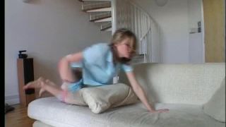 adult xxx video 32 Bare Bath Brush Spanking on bdsm porn fetish hood-7