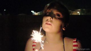 adult xxx clip 25 Angel Au Lait – Red White Blue Balls Cbt, severe femdom on fetish porn -3