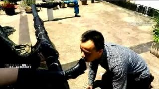 online adult clip 42 Chinese femdom boots - foot worship - fetish porn goth foot fetish-2