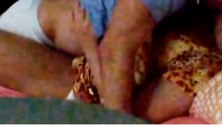 MILF Porn DRY HUMP TURNS TO CREAMPIE WHEN CHEATING WIFE SEES BIG HARD DICK-1