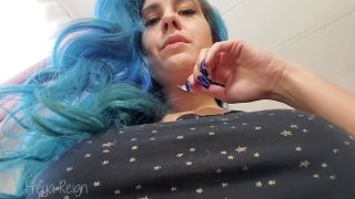 Played With In A Giantess’ Hand Freya Reign (Femdom porn)-0