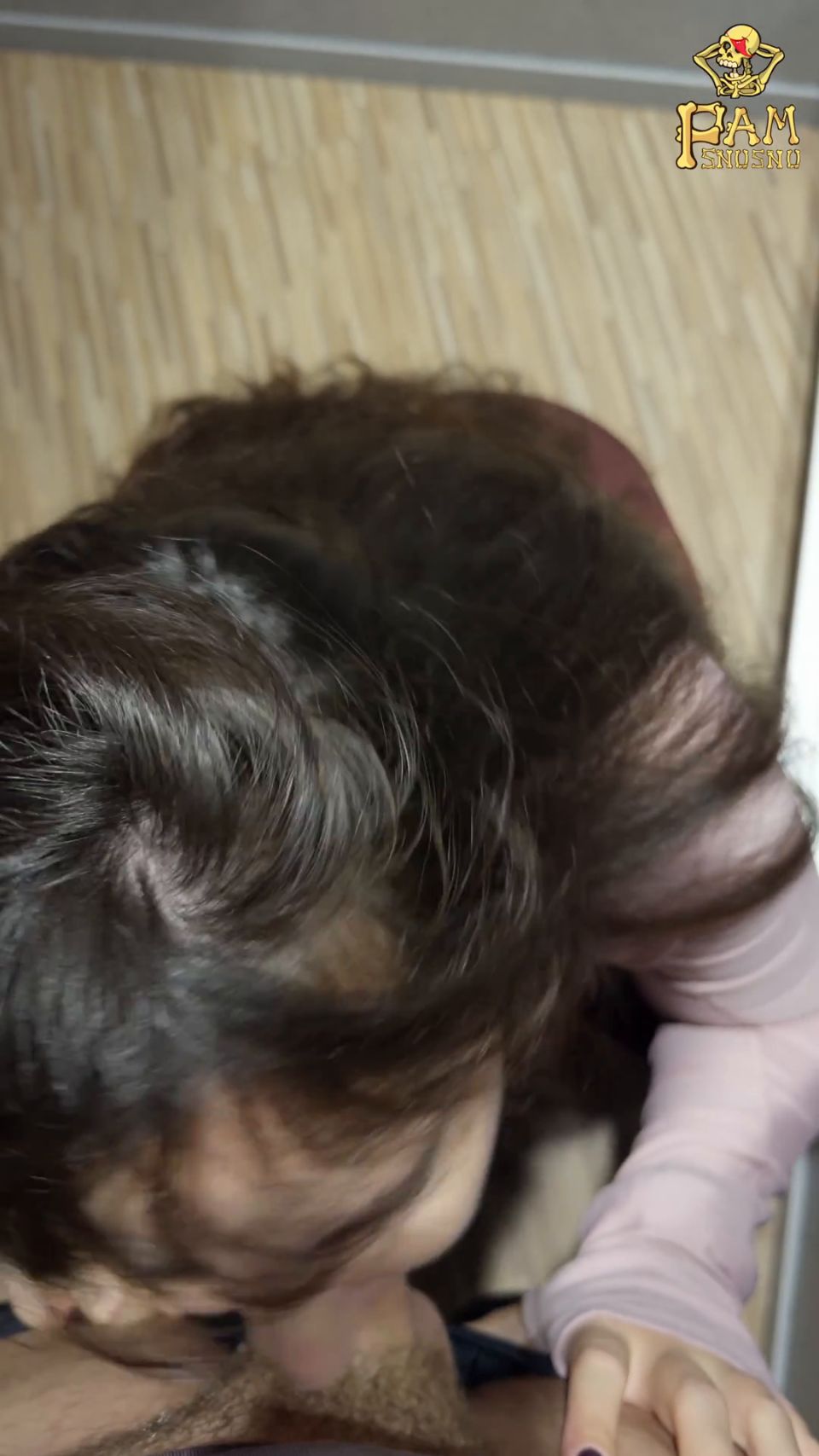 Pamsnusnu - Big - Titted Babe Tries On Clothes In The Fitting Room And Ends Up Sucking Cock