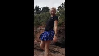 UKCuteGirl () Ukcutegirl - short skirt no knickers windy day naughty lucy 13-05-2020-6