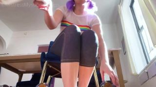 adult xxx video 24 fetish world Mistress Mystique – Who’s my Slutty Puppy, jerkoff instructions on pov-8