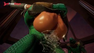 Lara Croft Furry Gangbang - Tomb Raider Hentai-4